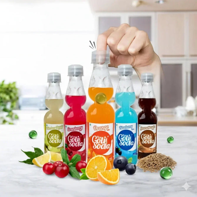 Fizzy Goti Soda – India’s Iconic Goti Soda, Reimagined!